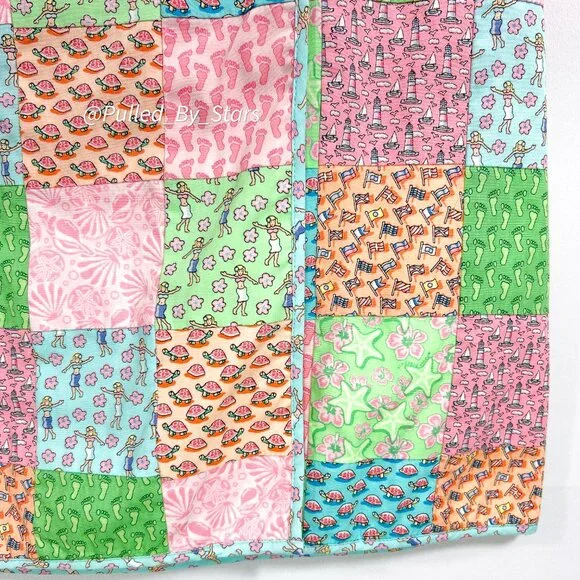 VINEYARD VINES Colorful Pastel Summertime Patchwork A-Line Skirt - Size 6 - EUC! - Picture 5 of 14